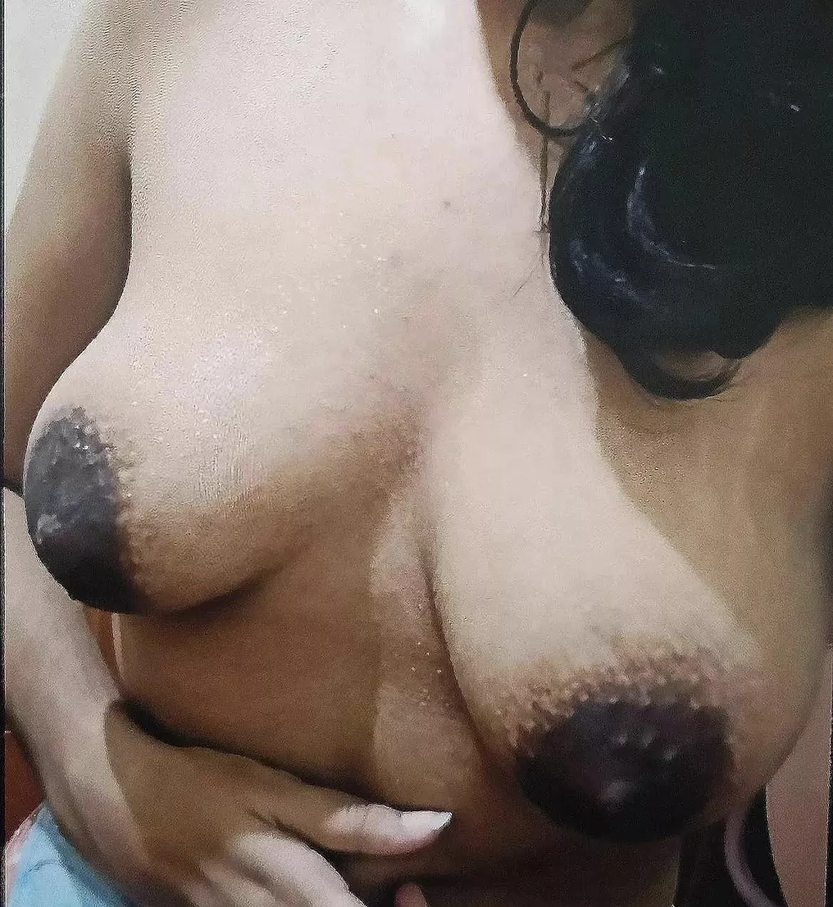 First thought on seeing my boobies