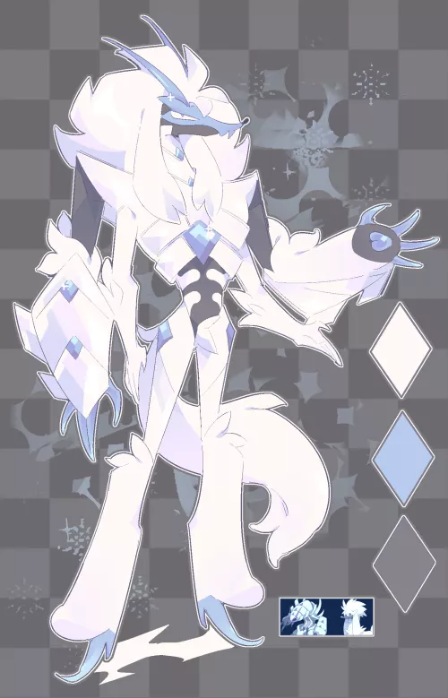 Fluffy Crab Man Design [OC]