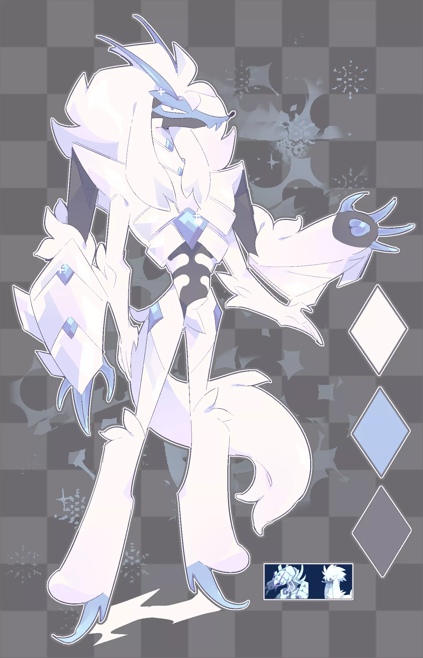 Fluffy Crab Man Design [OC]