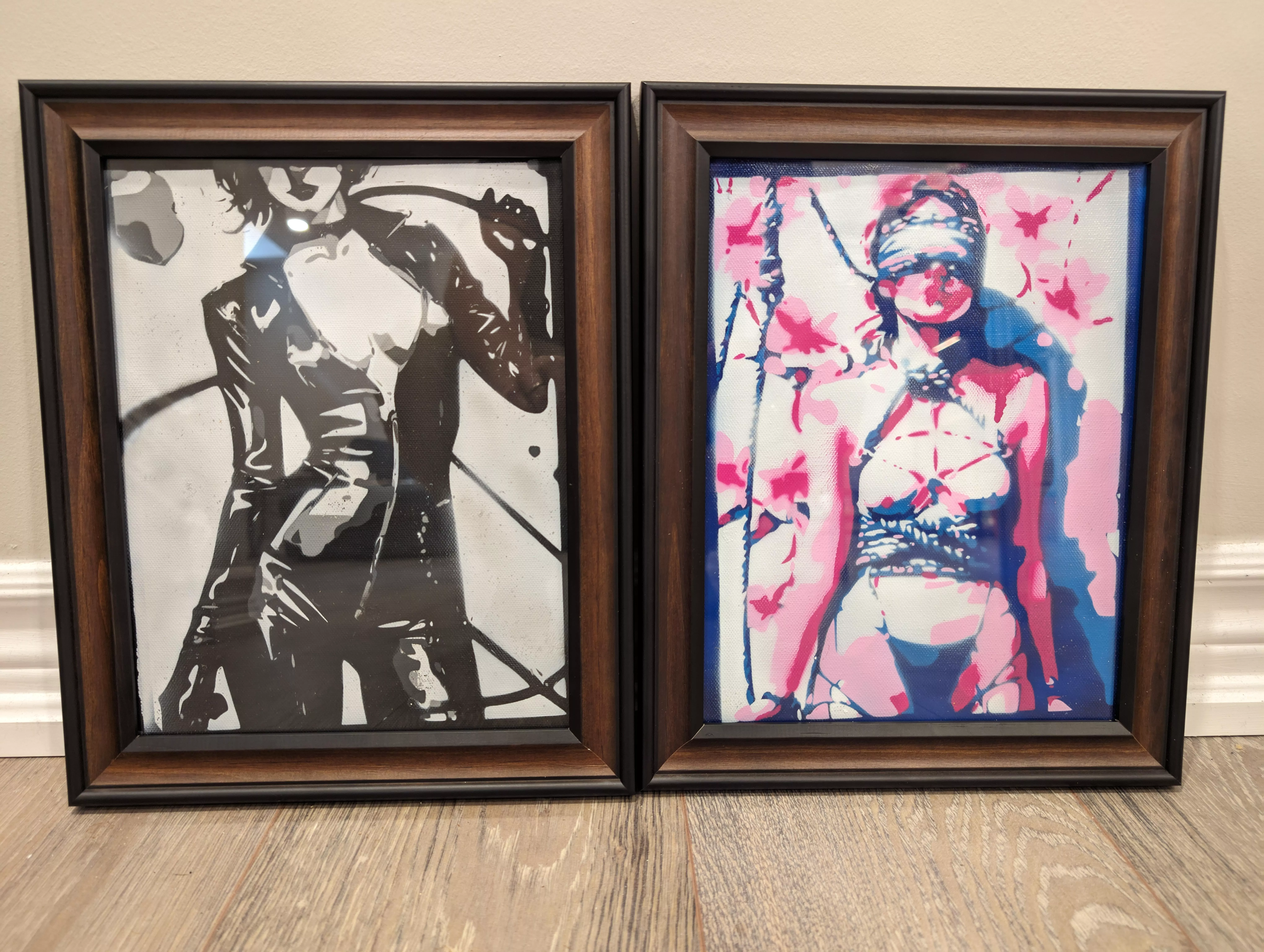 Following up on my question from a few days ago, two finished pieces! Thanks for all of the input, more to come soon