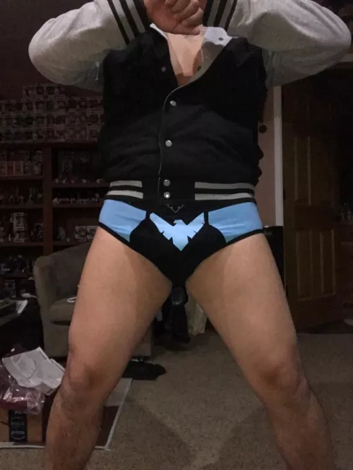 Found my NightWing undies! DMs always welcome!!