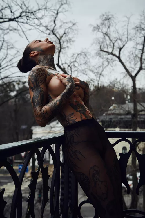 gorgeous view from the balcony....