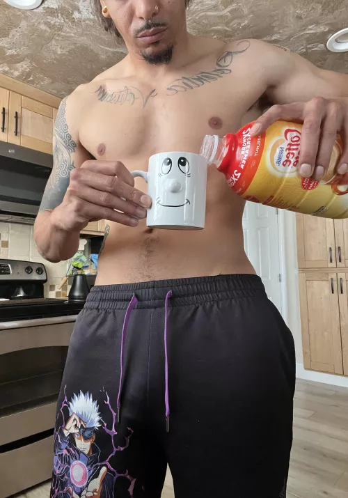 I got your coffee ready