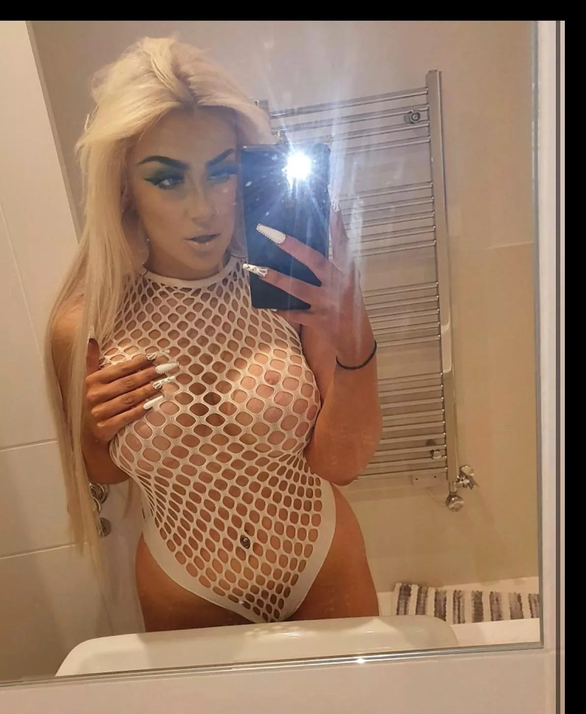 I just dream that I ride someone in front of this mirror