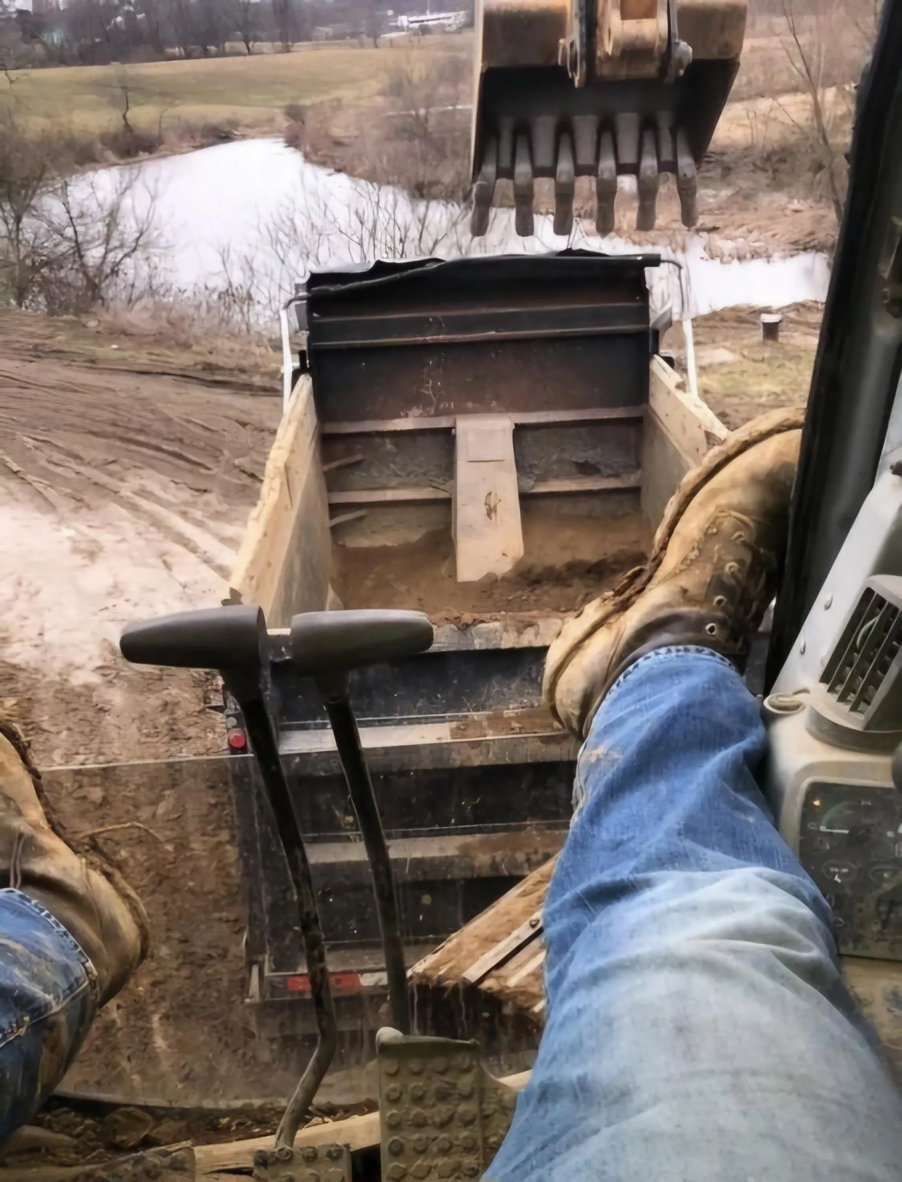 I miss the atmosphere of a farm. 