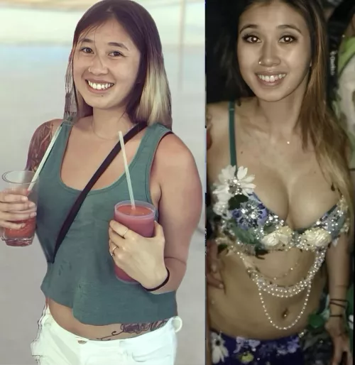  I think girls should always dress in rave outfits 