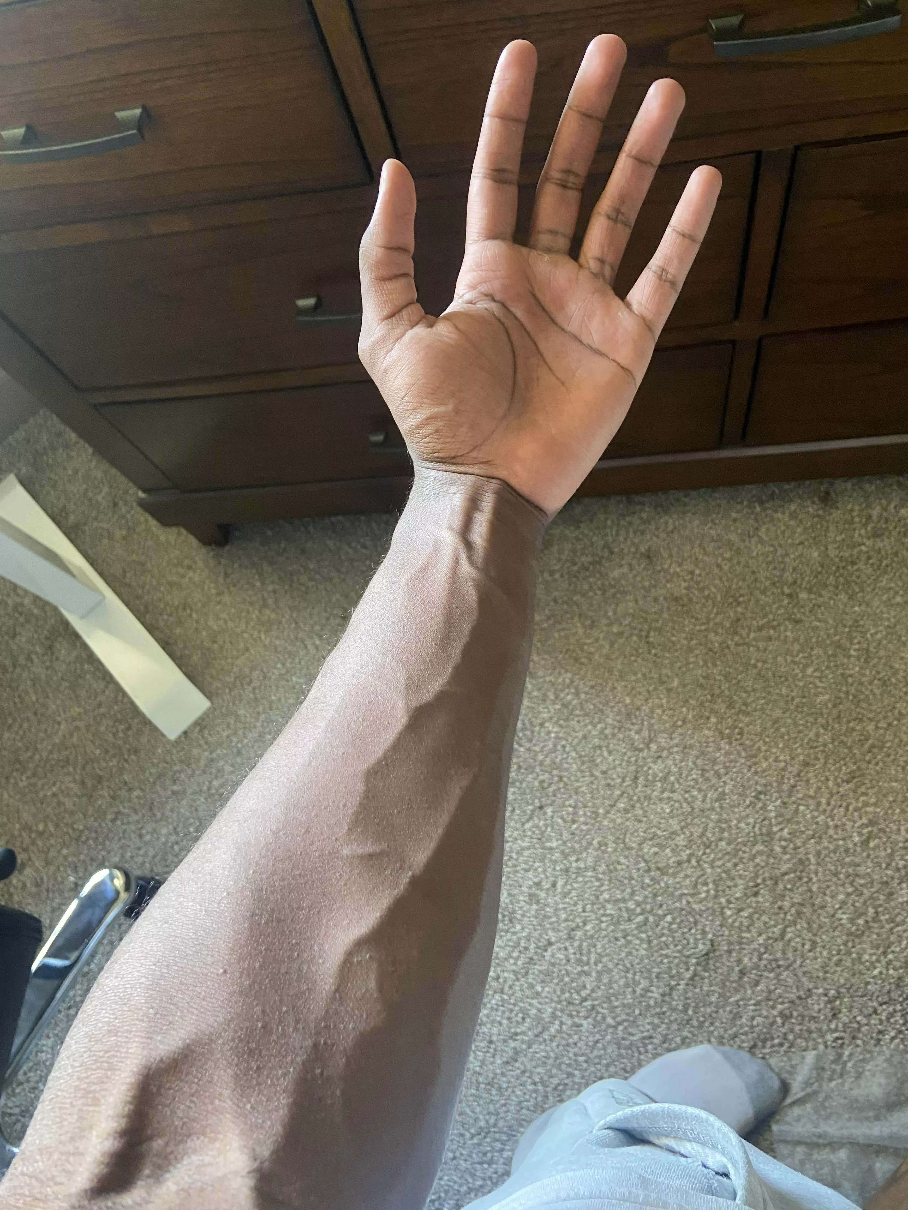 Imagine it gripping your throat