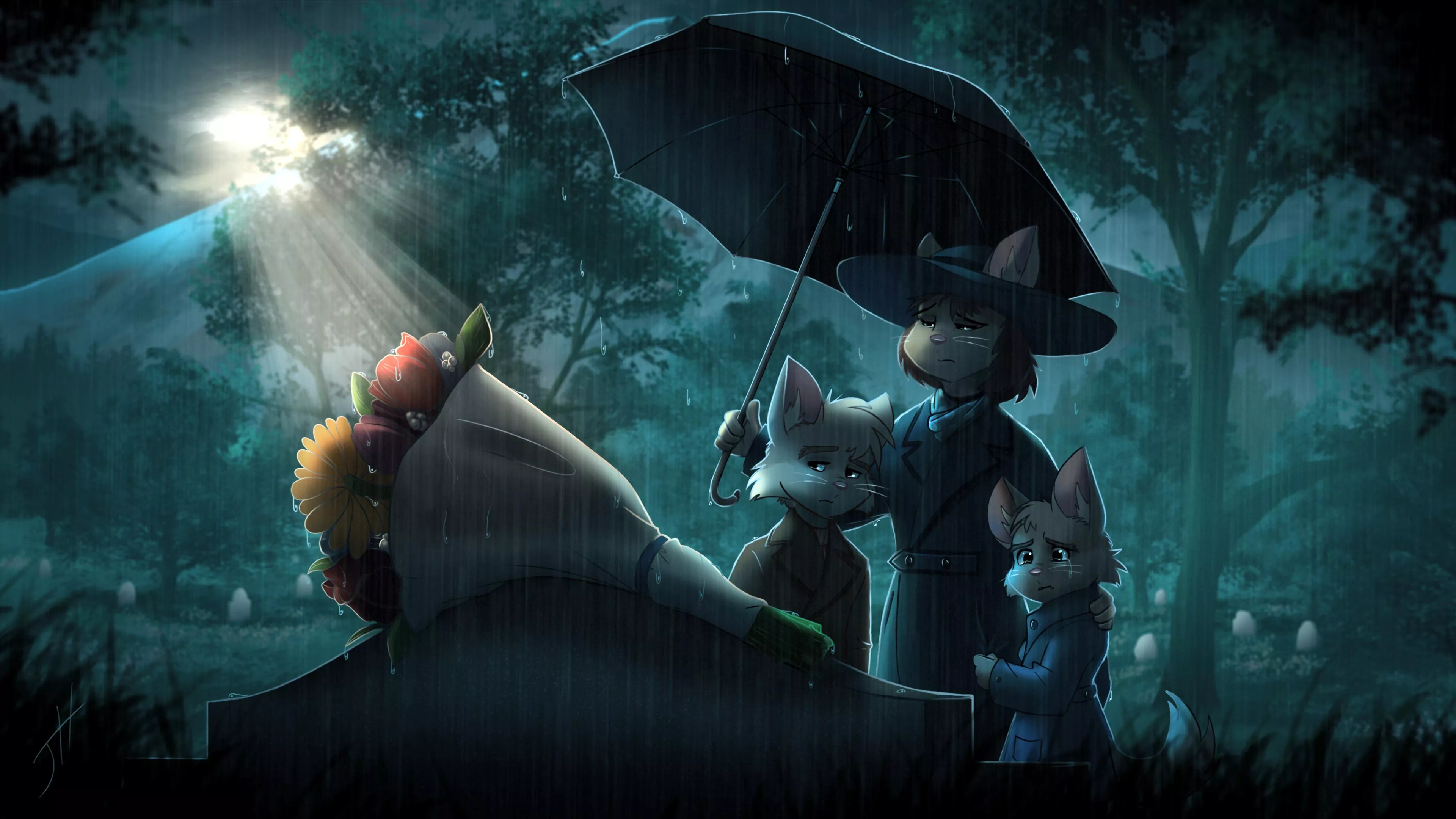 In Remembrance (art by me)