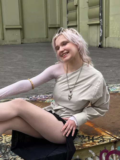 is my smile enough to please you, or should I take my clothes off