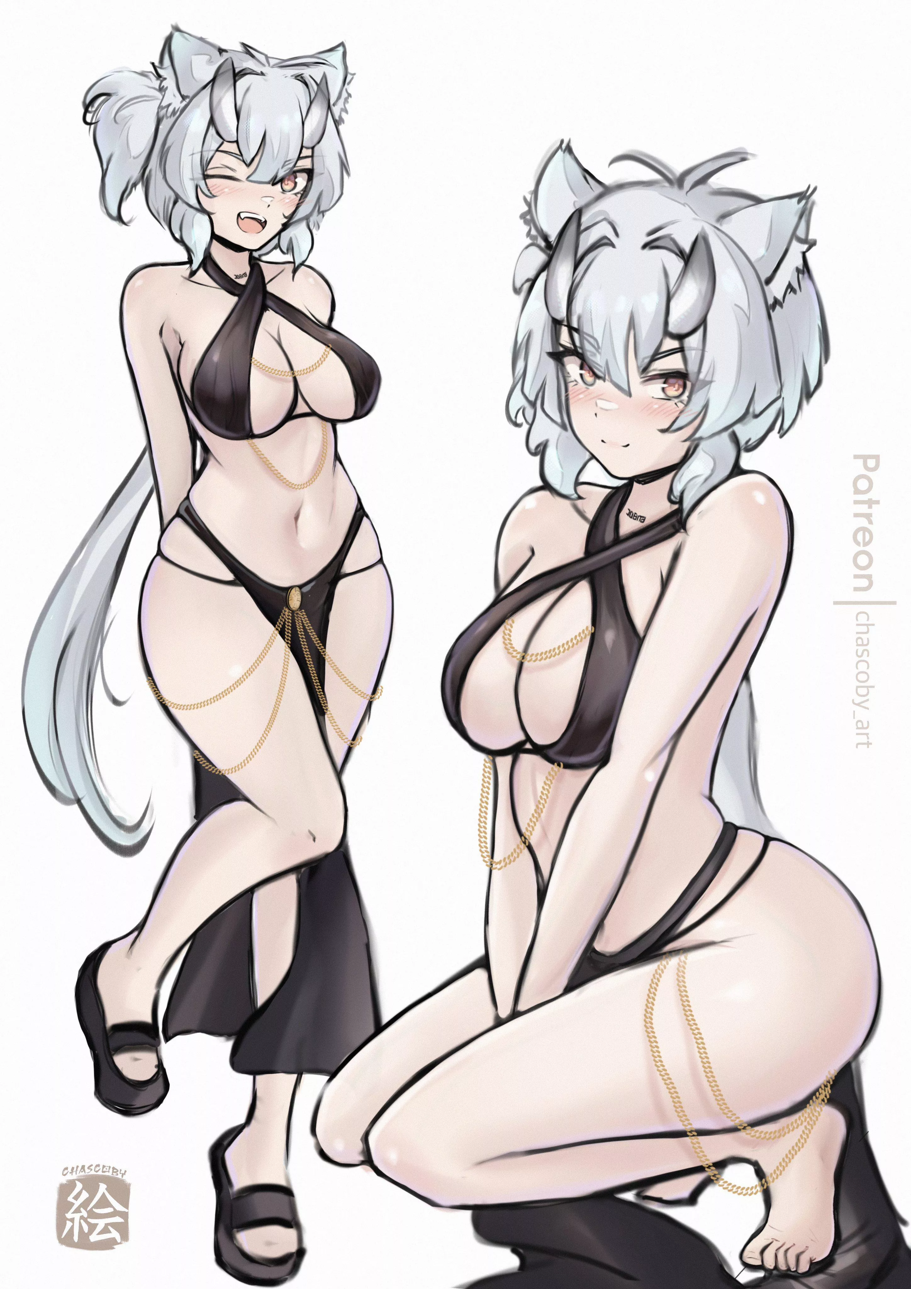 Kobita (OC) w trend outfit