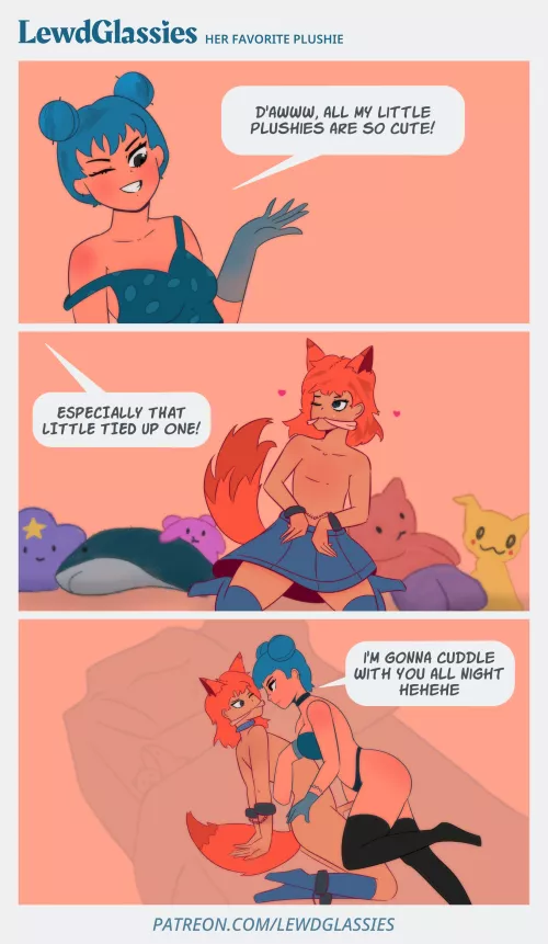 Lilly loves all her little plushies [OC]