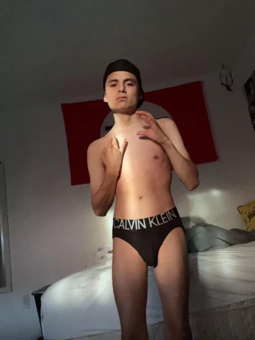 Mexican boy in Briefs