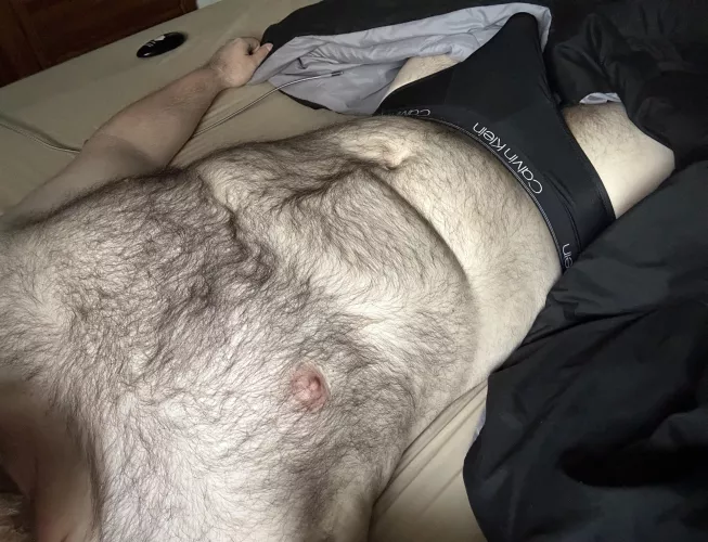 Morning wood hits different in briefs