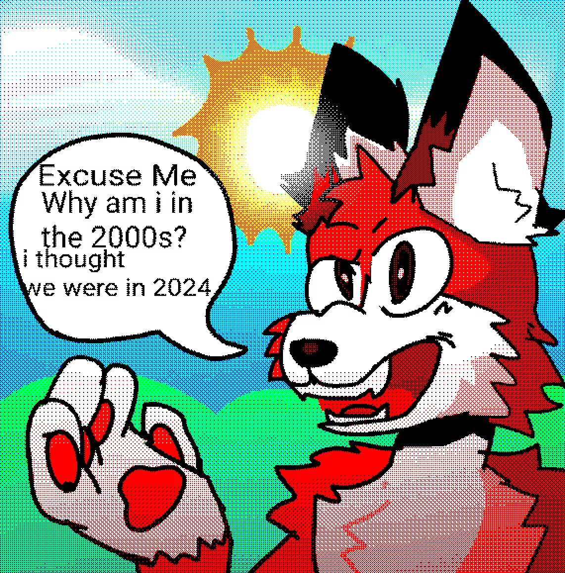 My new sona has travel back in time!