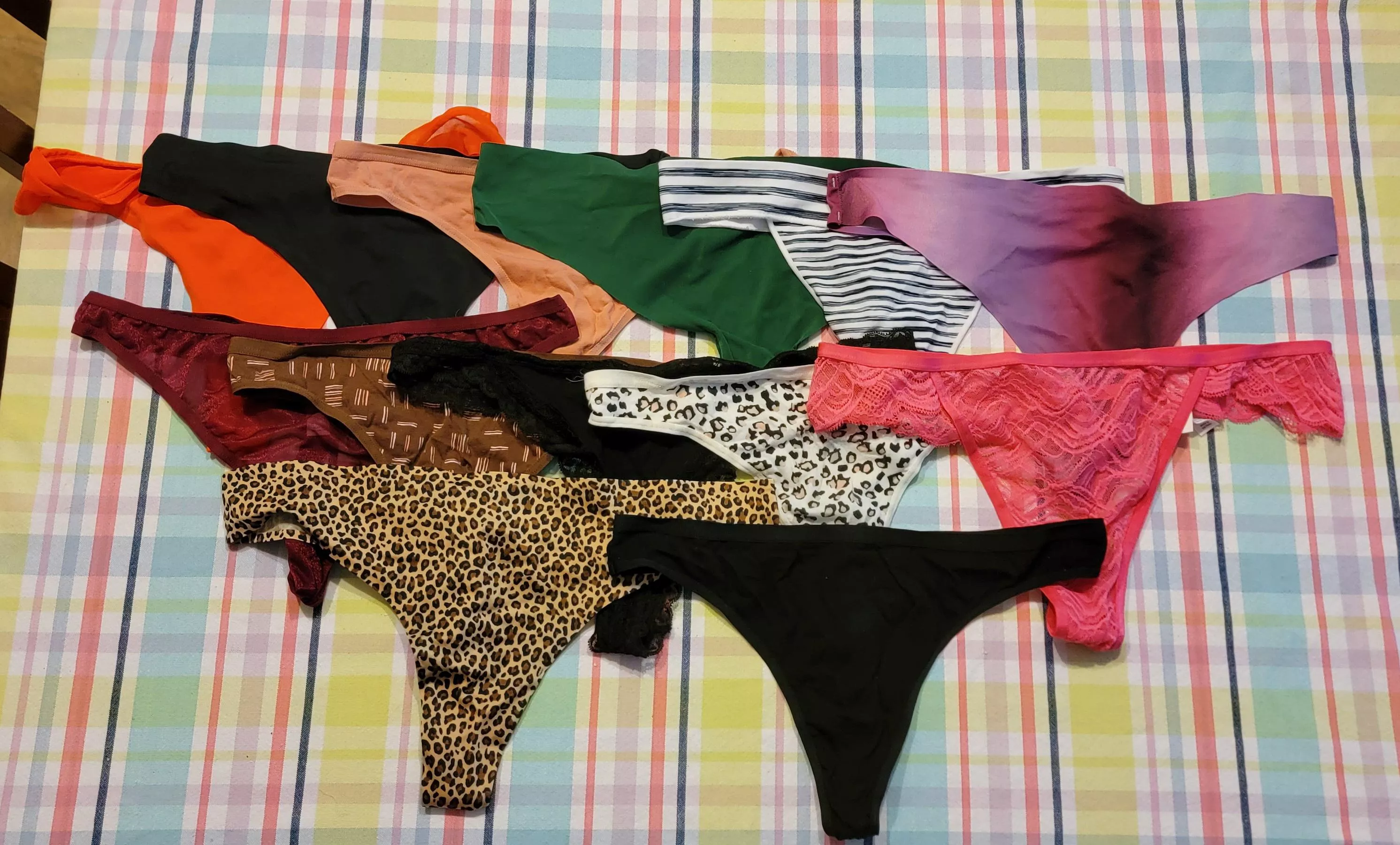 My plethora of thongs!!!