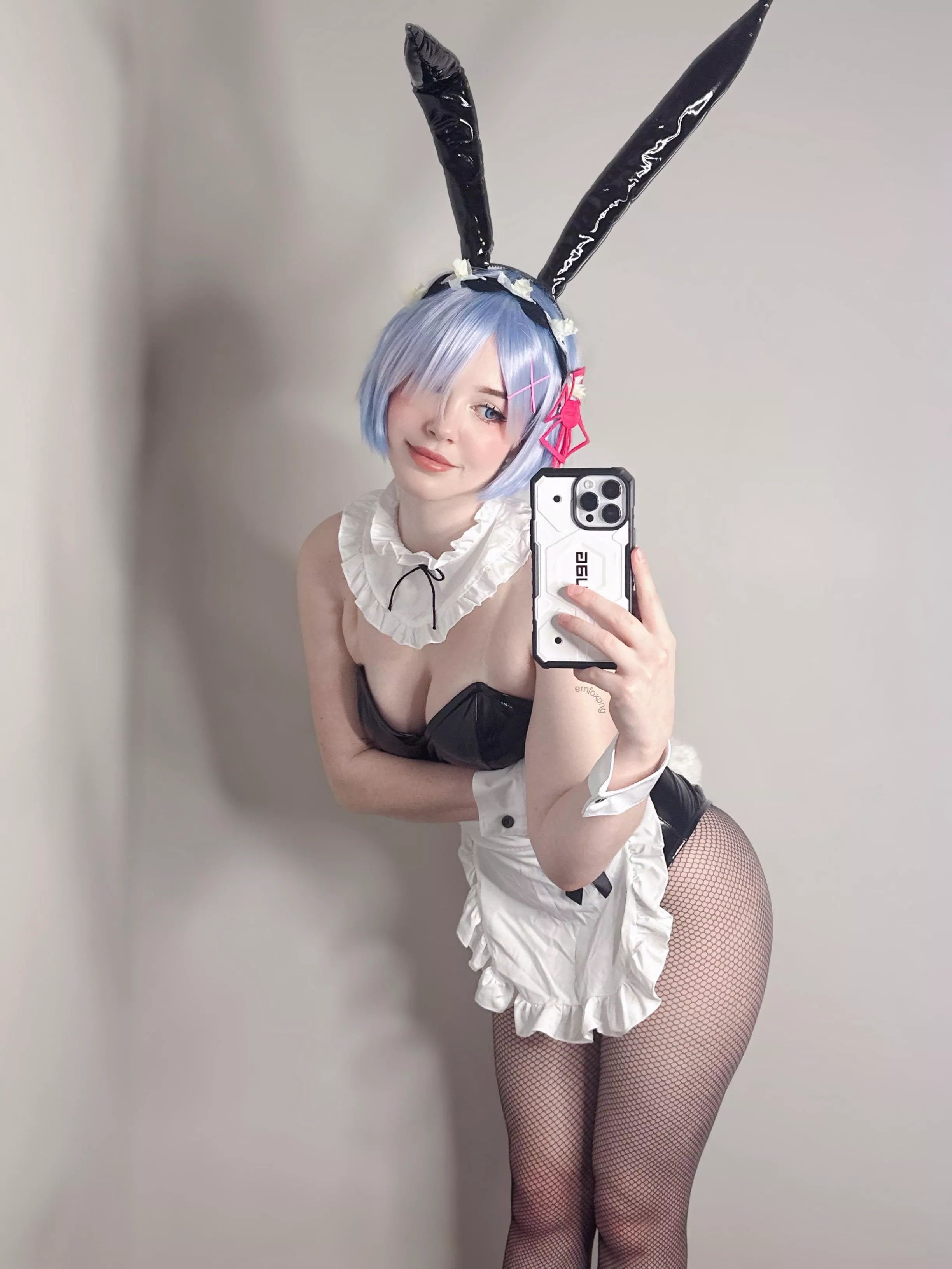 My Rem Bunny cosplay