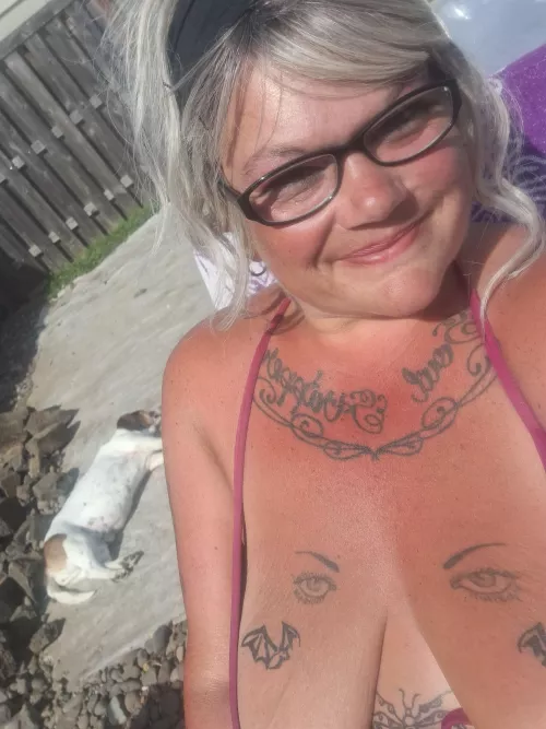 Out in my West Coast Sunshine!