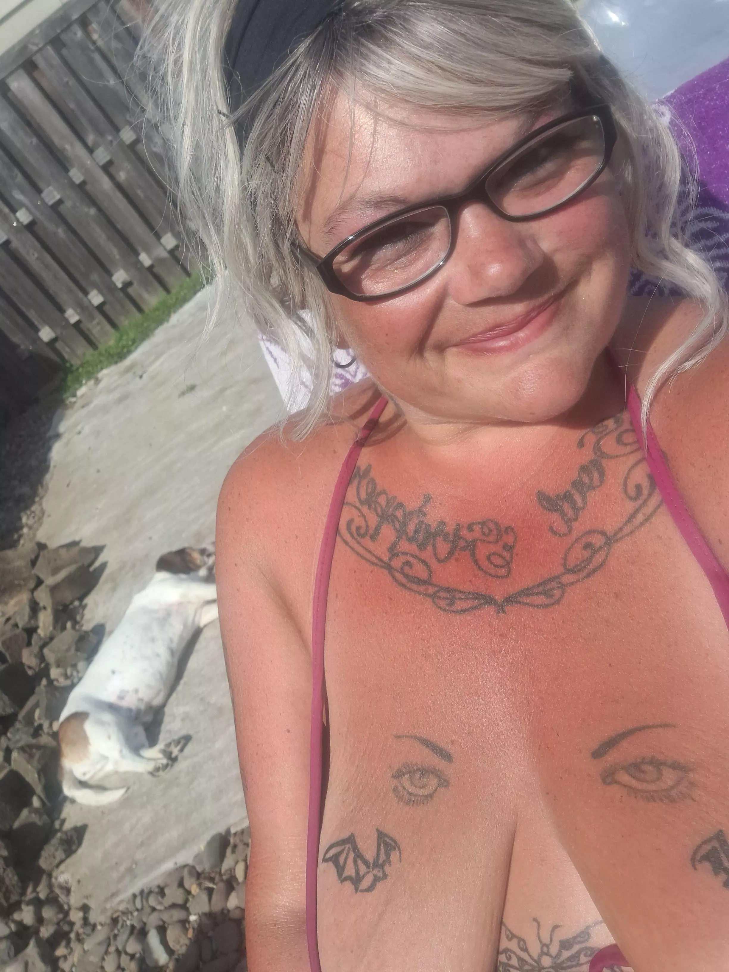 Out in my West Coast Sunshine!