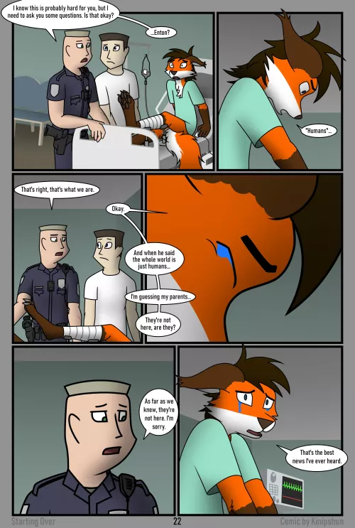 Page 22 of my comic is up! Link in the comments