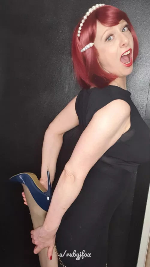 Quick break at work to share a cheeky heel :)