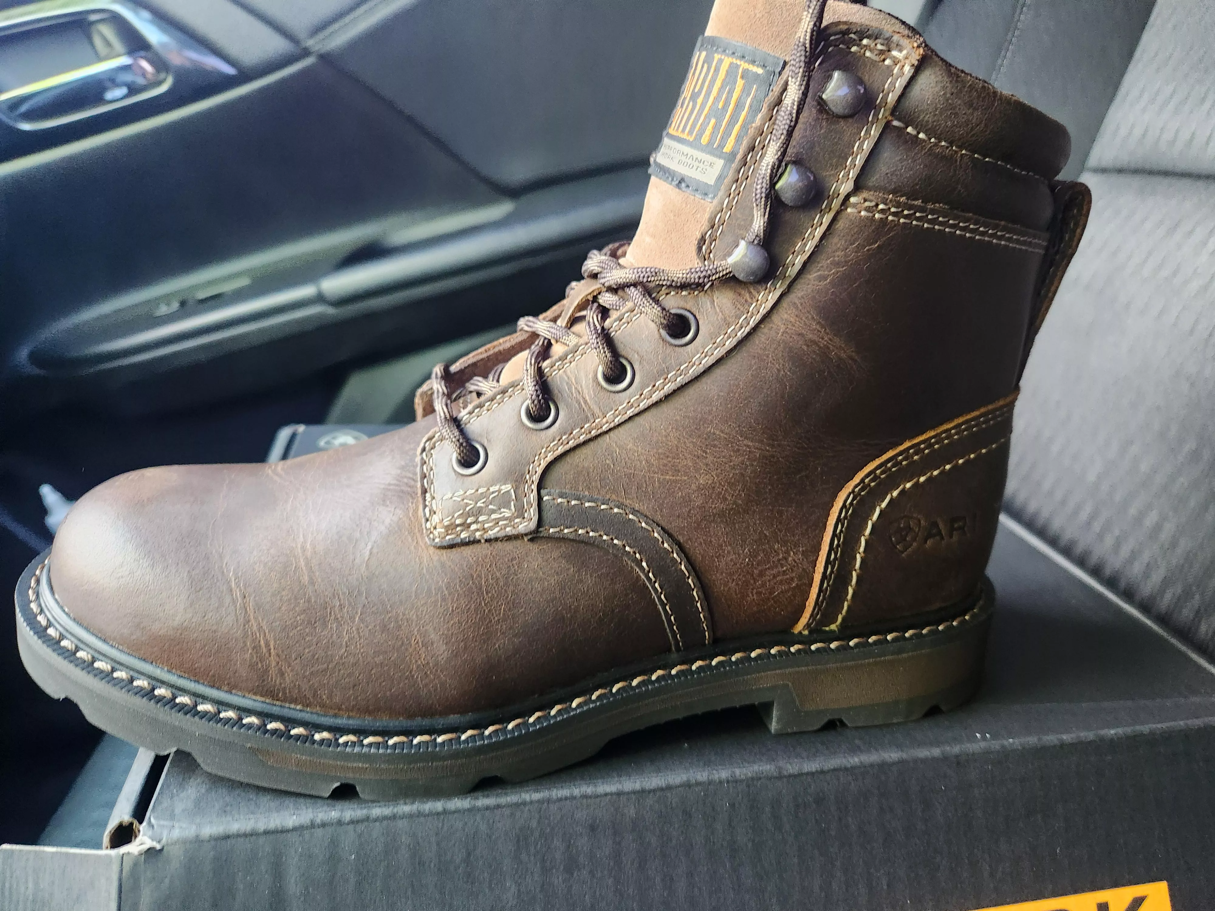 Recently purchased these Ariat boots 