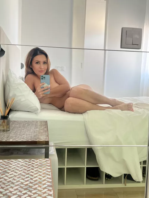 Sending you selfies while you're at work