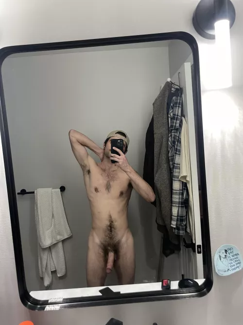 Skinny dudes are always packin 