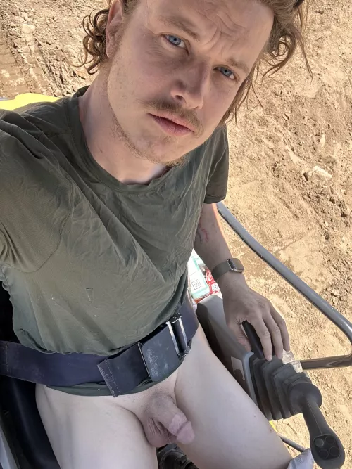 Sometimes it gets too hot to work with pants on…