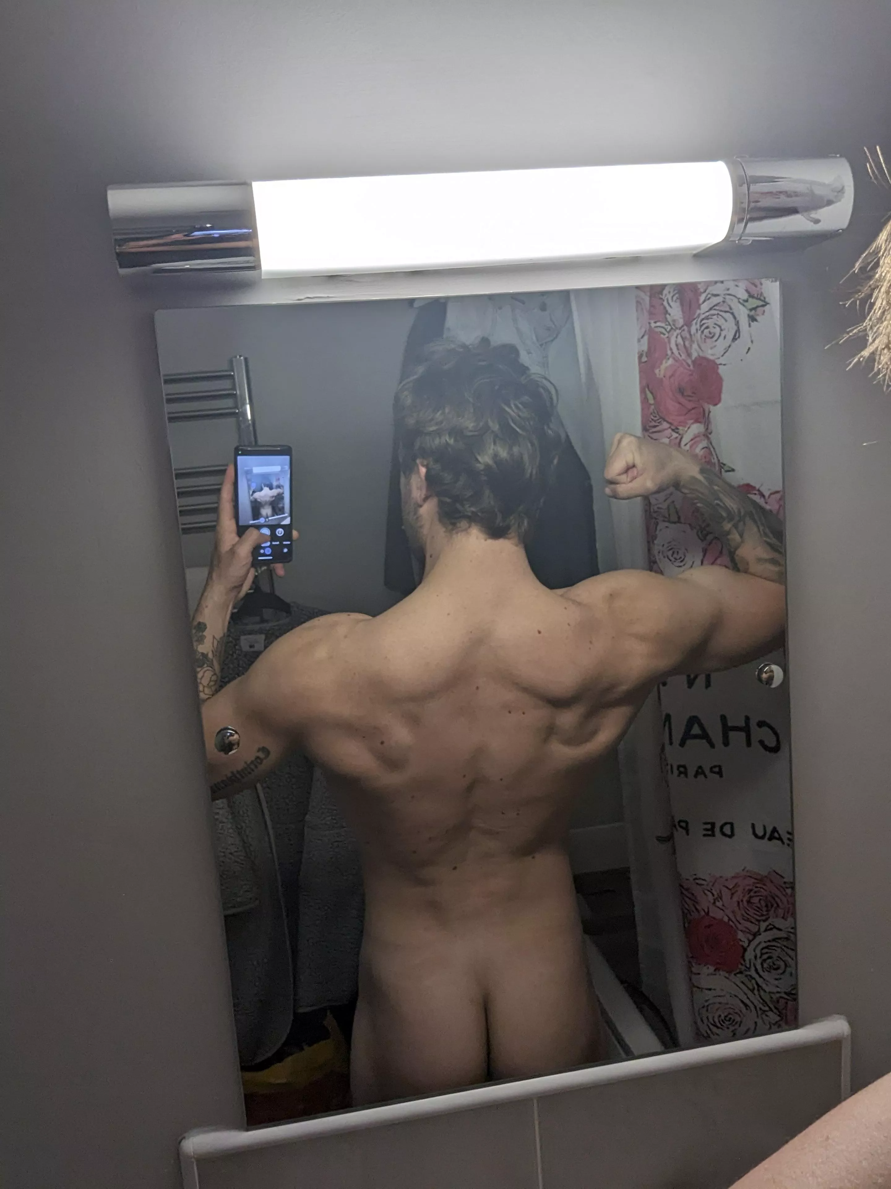 Squats are paying off , don't you think? 