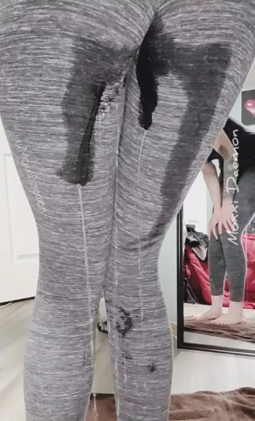 The bathroom was occupied so I peed in my room out of desperation.