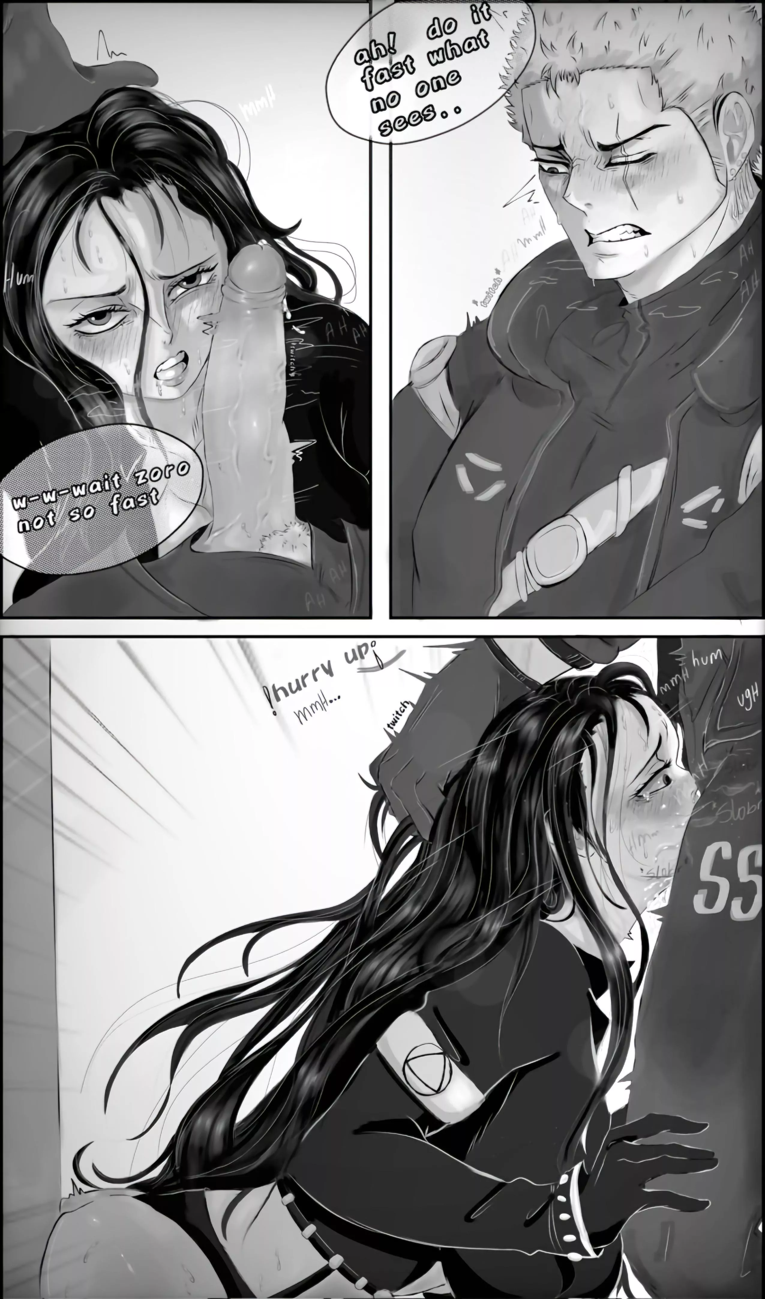 They needed some space 😍 #ZoRobin