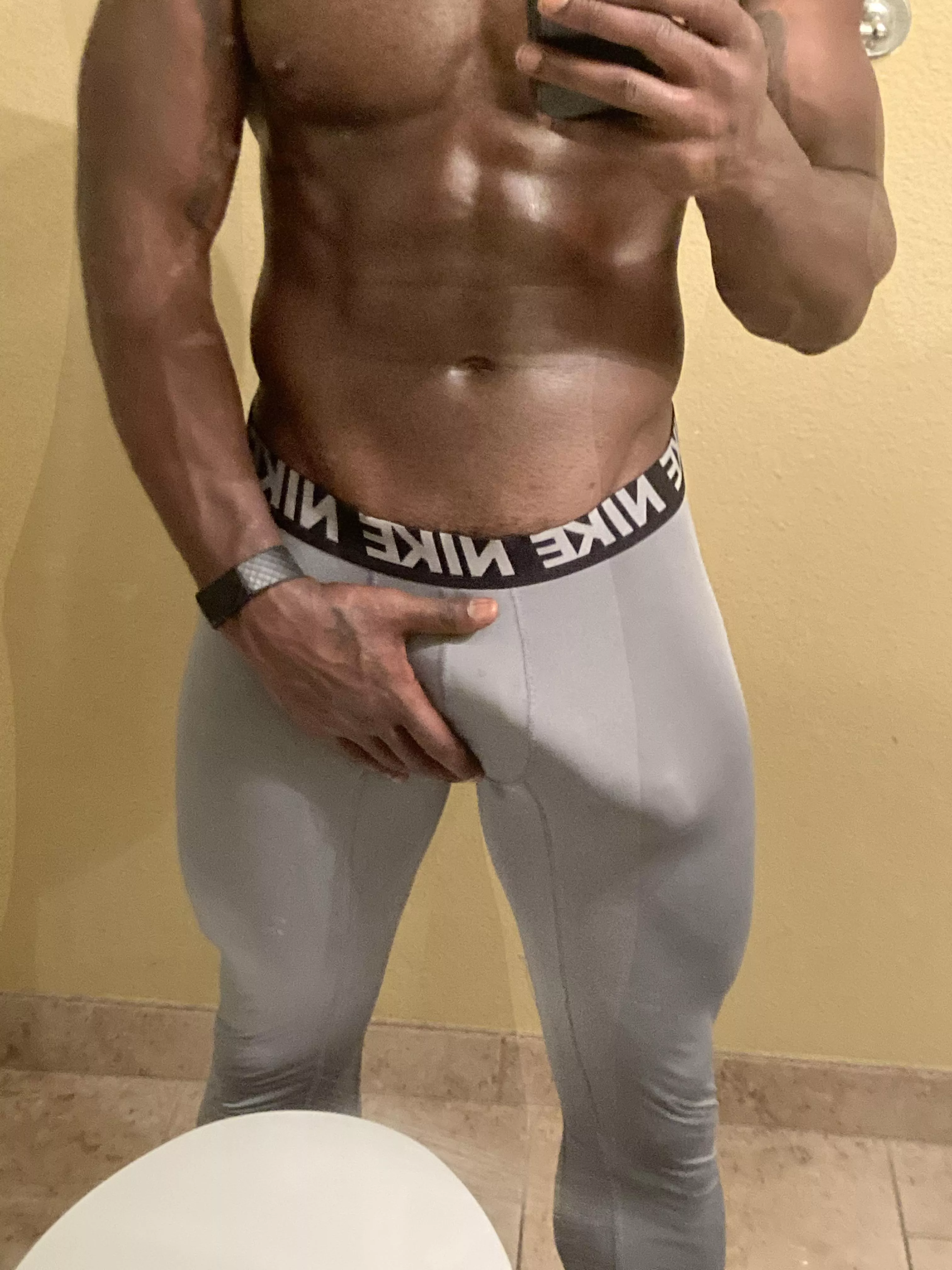 Think I’ll get kicked out the gym with these on?