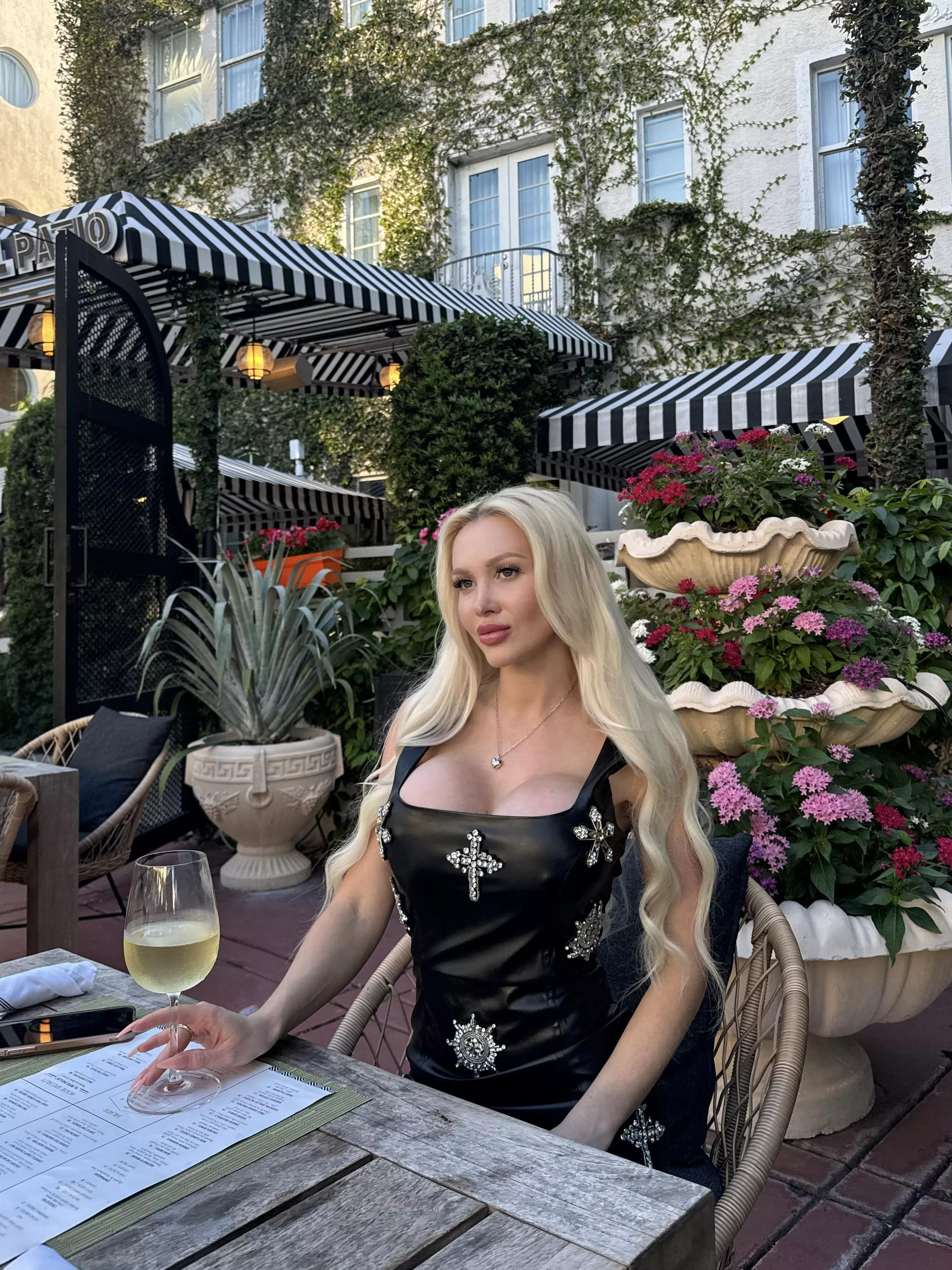 Trophy in the garden restaurant