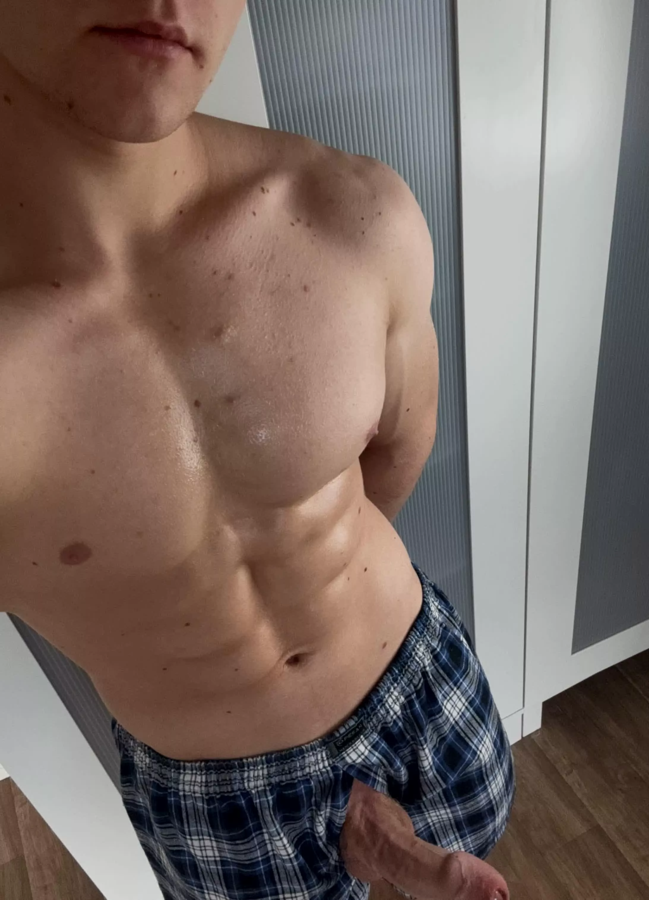 What part of my body are you licking first?