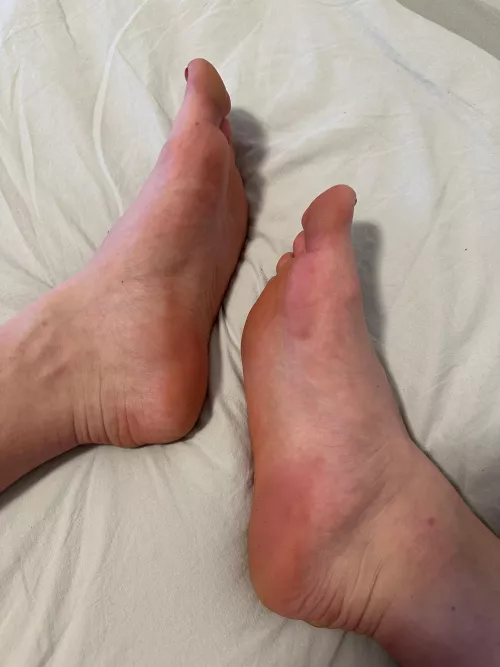 What was your first thought after seeing my cute 19yo feet?