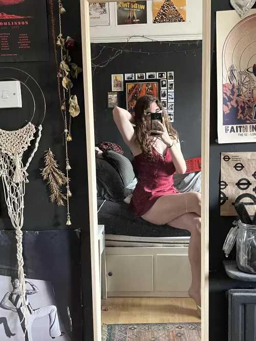 Yes to the red dress?