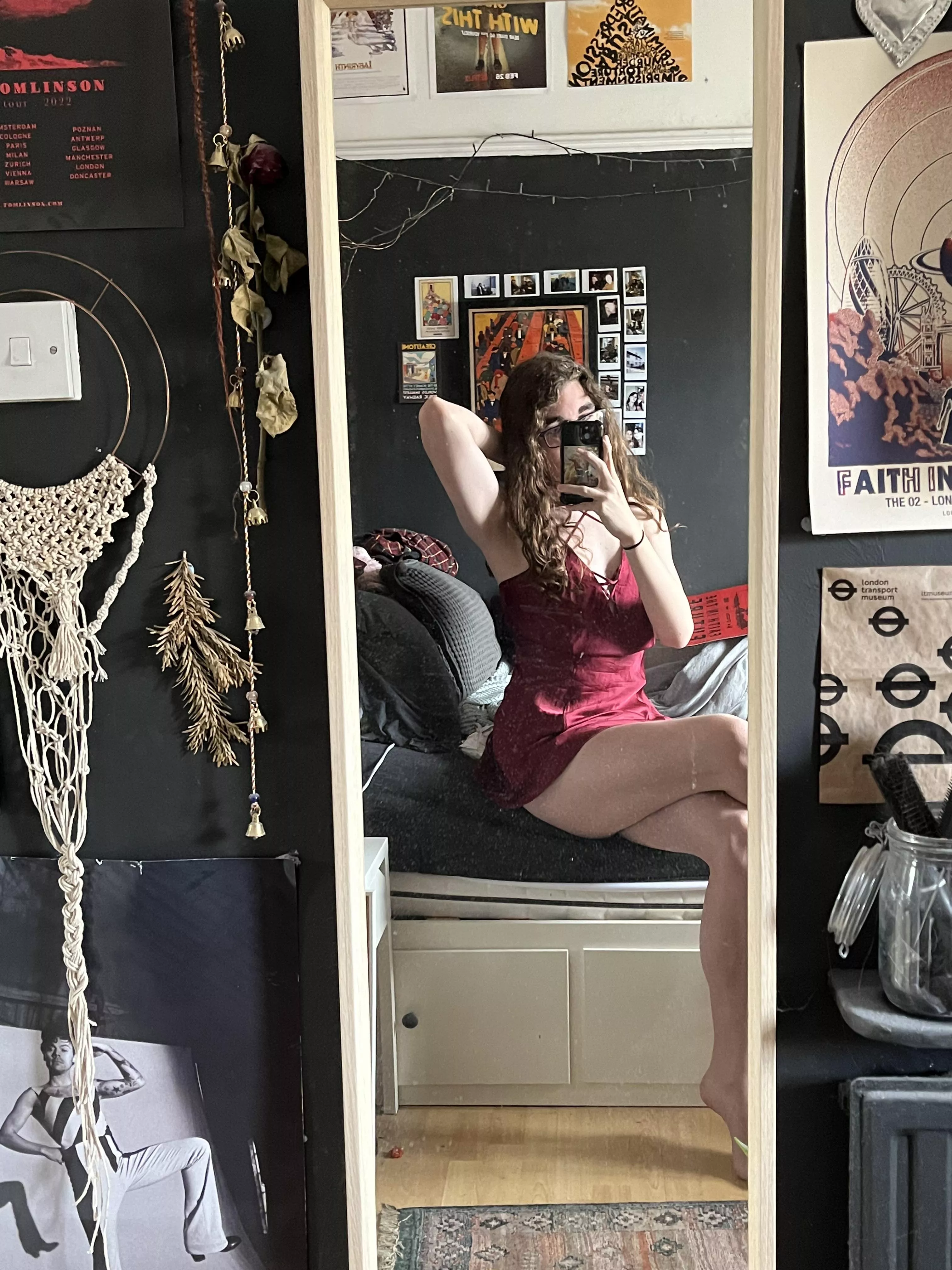 Yes to the red dress?