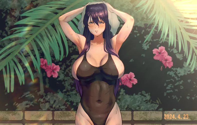 Yuri summer photo  (by me @SuiShi_chr) repost