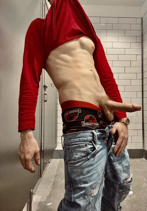 (19) If only you knew I was in the stall next to you 