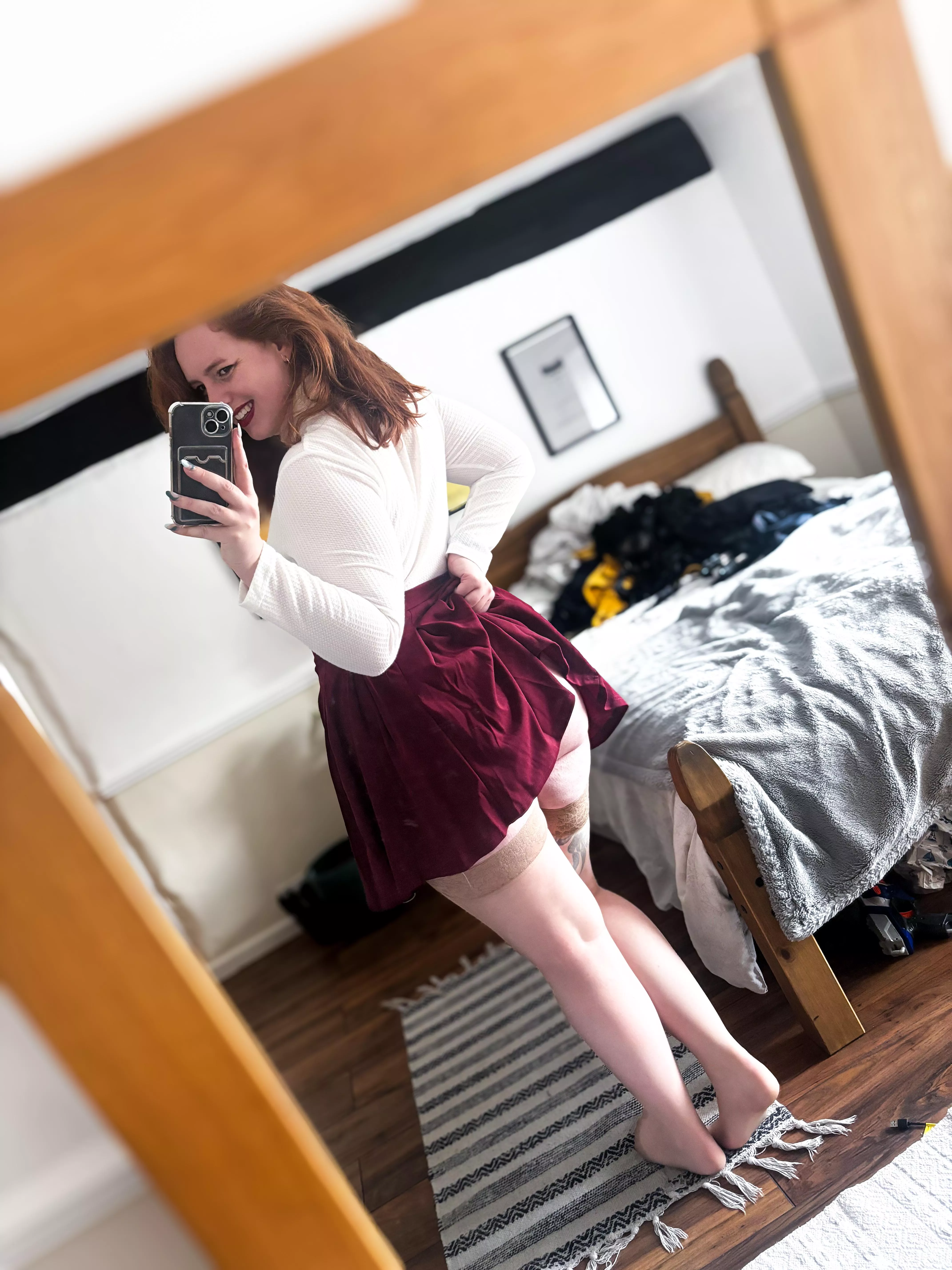 A cheeky little flash for you