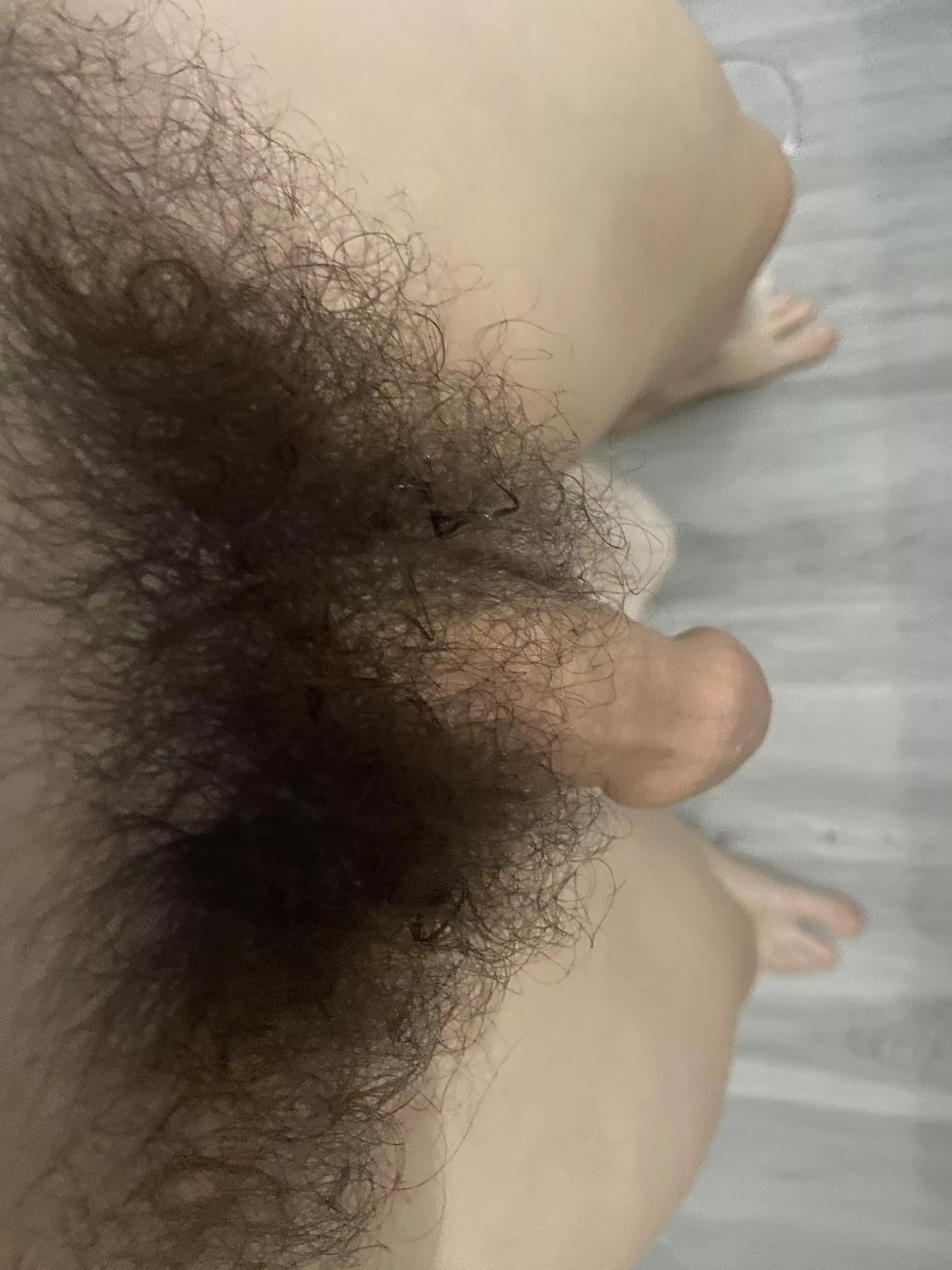 After the shower my pubes looks so musky
