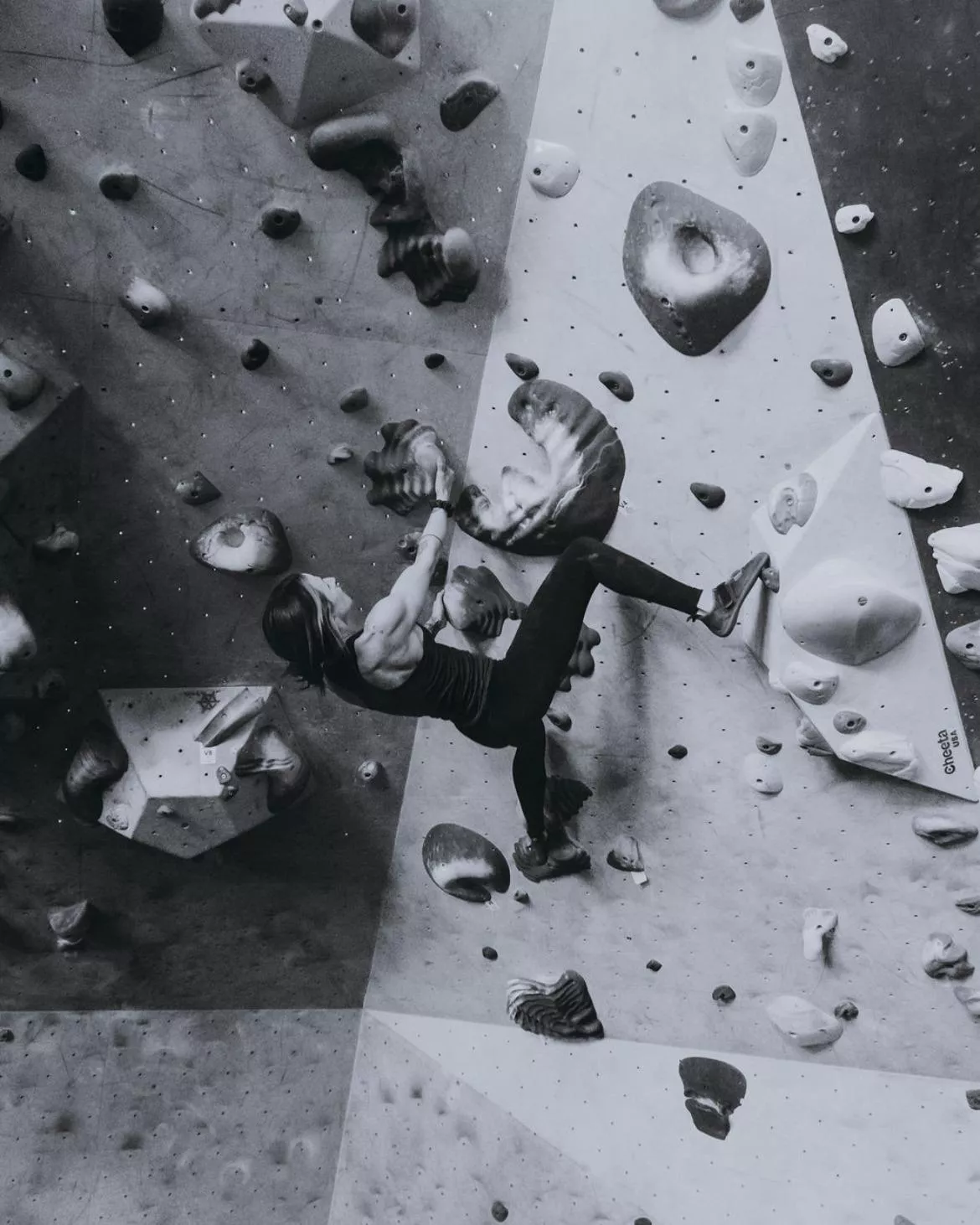 All that yoga helps with my climbing 