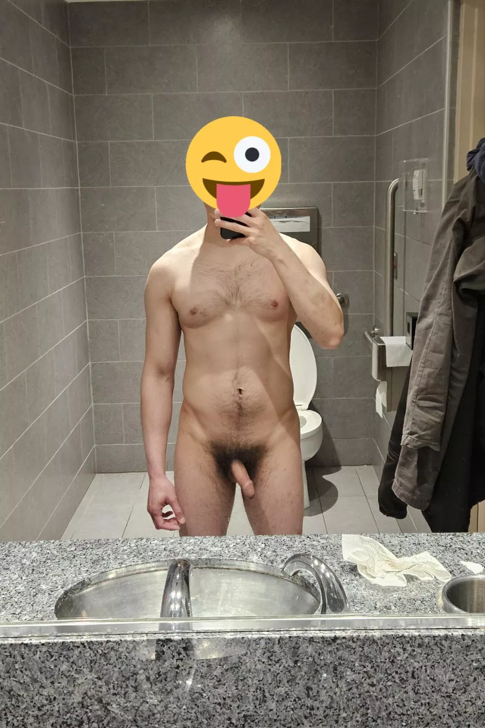 Bathroom selfie