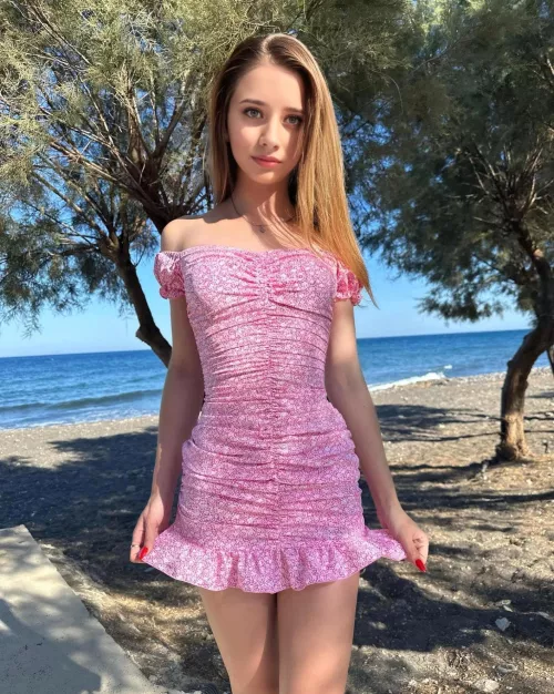 Classy in summer dress