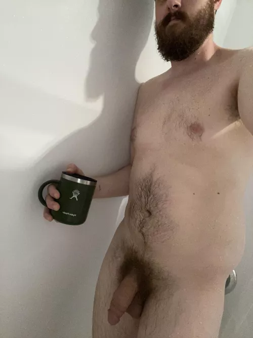Coffee makes my showers magical 🔥