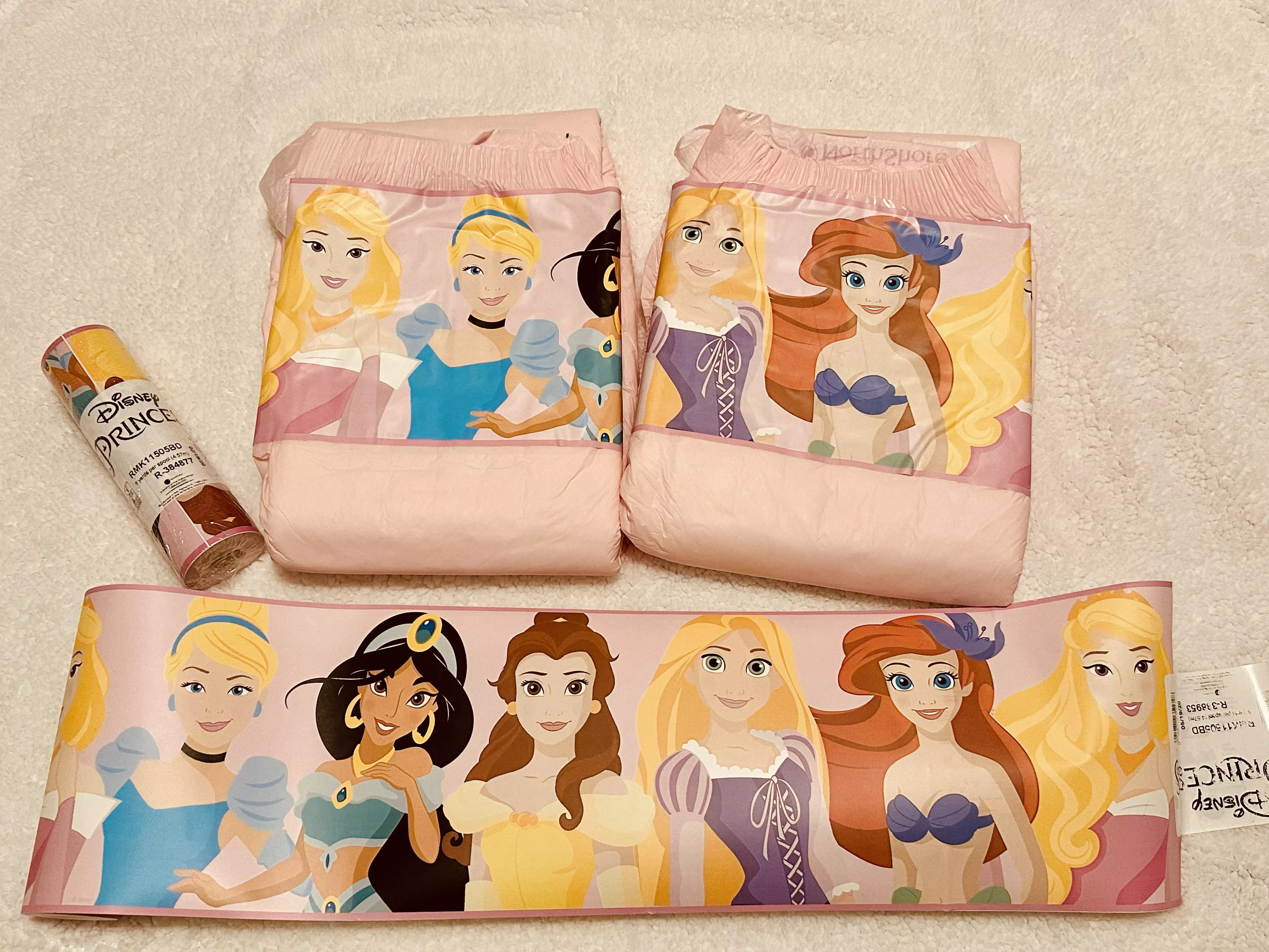DIY Disney Princess Diapers 
