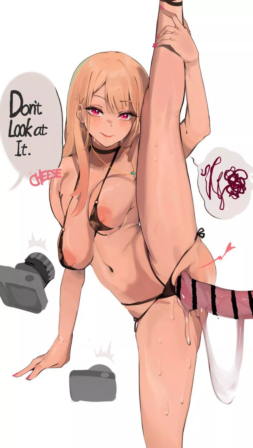 Don’t look at it~ 💖 (mamimi)