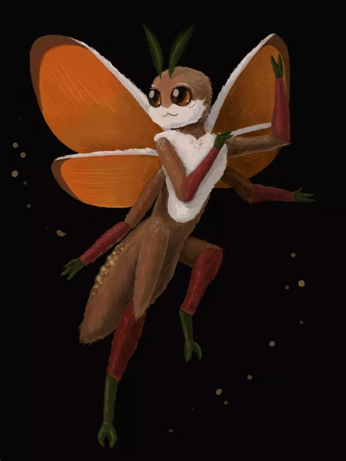 Drew this for u/furrik524. Their awesome fursona!