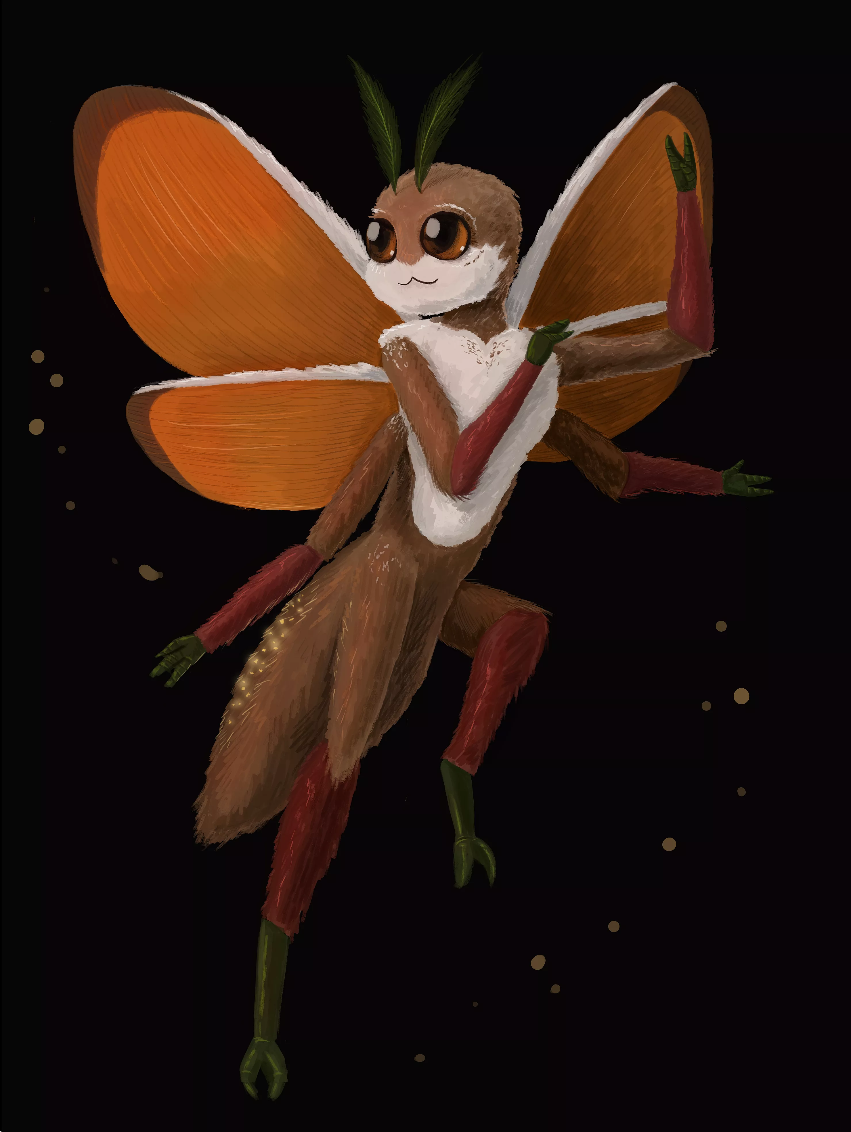 Drew this for u/furrik524. Their awesome fursona!