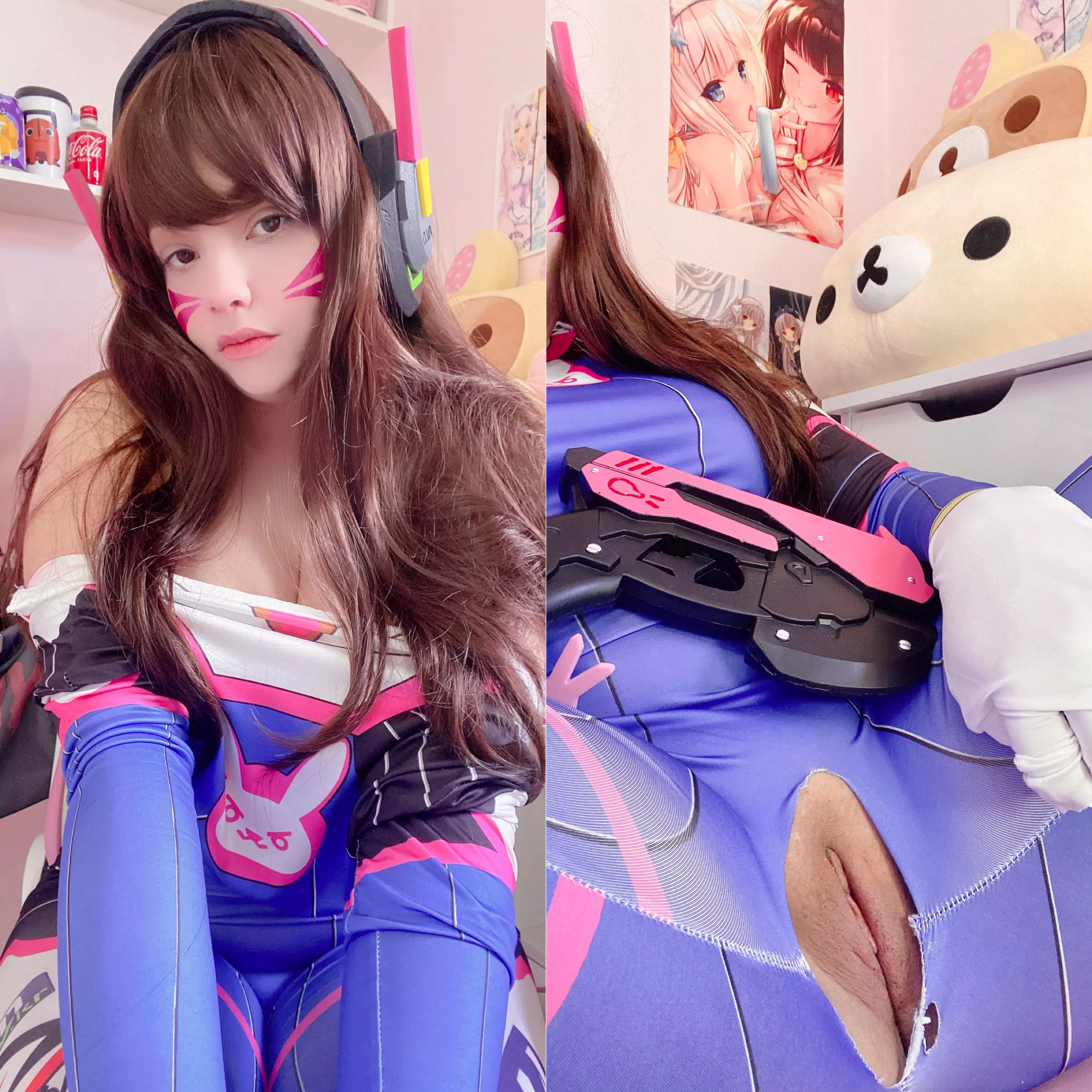 D.Va from overwatch by bwnniepaws